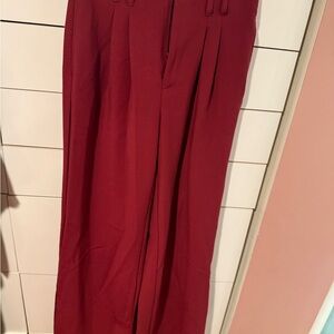 Stylish Red Trousers